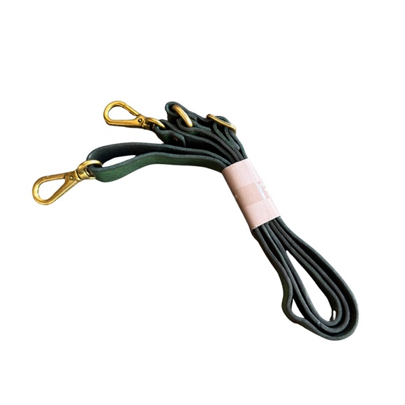 Shoulder Bag "LUNA" in dark green - Picture 4 of 7